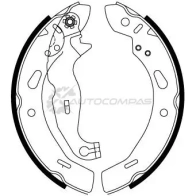 Барабанные тормозные колодки, комплект TRW 1530855 gs8814 3322938280574 RMKTQ E - Изображение 7