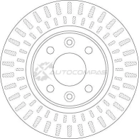 Тормозной диск TRW GZ11 QR 3322938223120 1524810 df6534 - Изображение 6