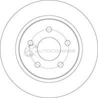 Тормозной диск TRW 1524610 2JXTU E df6139 3322938149949 - Изображение 5