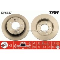 Тормозной диск TRW L7V3 X 1524839 3322938255749 df6627 - Изображение 5