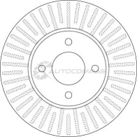 Тормозной диск TRW 3322938169657 RKI1 ZF 1524753 df6430 - Изображение 8
