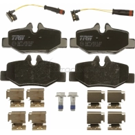 Тормозные колодки, комплект TRW 2Z4K73Q 240 08 1528185 gdb1601 - Изображение 8