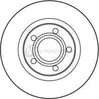 Тормозной диск TRW 1523794 F LNE1LA df2806 3322937204953 - Изображение 3