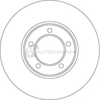 Тормозной диск TRW 5CU8P D df1876 1523502 3322936187608 - Изображение 3