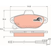 Тормозные колодки, комплект TRW 1527661 2143 6 gdb1115 S6YJGT4 - Изображение 4