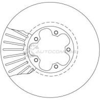 Тормозной диск TRW 2XYJAJ P df4216 3322937321131 1524026 - Изображение 6