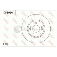 Тормозной диск TRW KV QSS 3322938174767 df8056 1524965 - Изображение 4