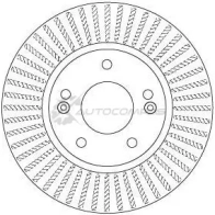 Тормозной диск TRW KV QSS 3322938174767 df8056 1524965 - Изображение 5