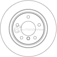 Тормозной диск TRW J8B 20L0 3322937275328 df4069 1523899 - Изображение 8