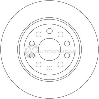 Тормозной диск TRW 3322938210823 1524792 3Q MQWVG df6504 - Изображение 6