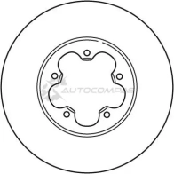Тормозной диск TRW 3322937957040 FQ RW3X1 1523573 df2389s - Изображение 6