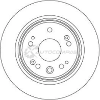 Тормозной диск TRW N7T ZT df8083 1524967 3322938320072 - Изображение 3