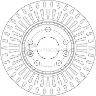Тормозной диск TRW 8 DBKQN 1524629 df6184 3322938160692 - Изображение 6