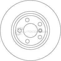 Тормозной диск TRW 1524190 df4392s 3322937474080 Q6RC0A W - Изображение 5