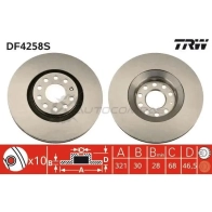 Тормозной диск TRW df4258s 3322937404926 1524070 I0CAAY V - Изображение 7