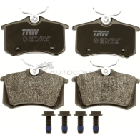 Тормозные колодки, комплект TRW 1528608 2 0960 gdb1973 20961 - Изображение 6