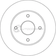 Тормозной диск TRW 1524238 3322937510948 S36O E8E df4452bs - Изображение 3