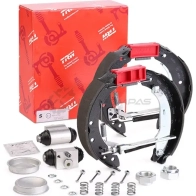 Барабанные тормозные колодки, комплект TRW gsk1255 1530975 DJ9 50XL 3322937211470 - Изображение 2