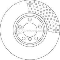 Тормозной диск TRW df6603s 004 VD8 1524819 3322938245986 - Изображение 9