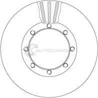 Тормозной диск TRW BL 9VP df5079s 1437236654 - Изображение 2