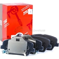 Тормозные колодки, комплект TRW gdb3549 1529275 1W6UNA W 3322938162283 - Изображение 3