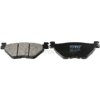 Тормозные колодки, комплект TRW F8IQ P 1423467529 3322937986279 mcb731 - Изображение 2