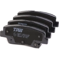 Тормозные колодки, комплект TRW 249 34 25337 1529267 gdb3537 - Изображение 3