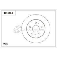 Тормозной диск TRW 9SE7 I 3322937288960 df4154 1523972 - Изображение 3