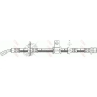 Тормозной шланг TRW WF8X QH 3322937112845 phd196 1546076 - Изображение 2