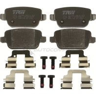 Тормозные колодки, комплект TRW gdb1732 1528354 BEICS 24 537 - Изображение 6