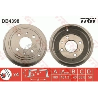 Тормозной барабан TRW LVI B3 3322938079451 db4398 1523192 - Изображение 5