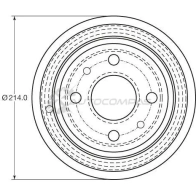 Тормозной барабан TRW LVI B3 3322938079451 db4398 1523192 - Изображение 6