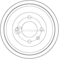 Тормозной барабан TRW 1523209 GE1ZQ O db4425 3322938153397 - Изображение 6