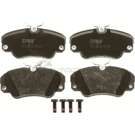 Тормозные колодки, комплект TRW CGH0NVK 1529801 gdb957 21 368 - Изображение 2