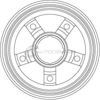 Тормозной барабан TRW HR 76K 3322938297718 1523220 db4449 - Изображение 2