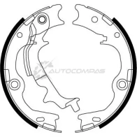 Колодки ручника TRW gs8817 GBE6 5N 3322938294694 1530858 - Изображение 2