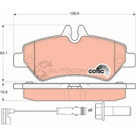 Тормозные колодки, комплект TRW gdb1697 1528308 W94VICP 2919 0 - Изображение 9