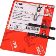 Скрипуны тормозных колодок TRW 1544048 JRYX 0D pfk206 3322935042250 - Изображение 2
