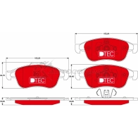 Тормозные колодки, комплект TRW gdb1789dte 3322938207403 1528425 1PT5X Q - Изображение 6