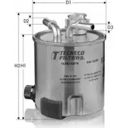 Топливный фильтр TECNECO FILTERS STV4BW5 GS920/6 1232752511 5P6 J6