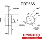 Тормозной диск DYNAMATRIX 1232914320 DBD565 7IBF2LN GON45 GE