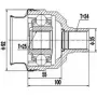 Шрус граната DYNAMATRIX 6J9 YL 3644G DCV644005 1232937840