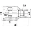 Шрус граната DYNAMATRIX DCV657002 R5ADEF MYE N5 1232937922