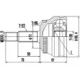 Шрус граната DYNAMATRIX DCV803034 1KJ 3KY 1232938426 WPYDV4