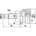 Шрус граната DYNAMATRIX DCV834055 1232942522 8Z22QW GCN3 MLS