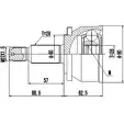 Шрус граната DYNAMATRIX DCV839134 O BYKJ 8Y3LS 1232943128