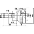 Шрус граната DYNAMATRIX 3NND9L5 6R 8IL 1232944440 DCV845004