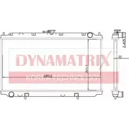 Радиатор охлаждения двигателя DYNAMATRIX QXLZ2 DR62923A 1232970166 U3 UCDC
