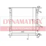 Радиатор охлаждения двигателя DYNAMATRIX 1232970618 DR63929 NX7K3S P LYV36Q6