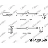 Высоковольтные провода зажигания SPEEDMATE 1233468920 1NT FMBK SM-CBK560 U7TQAU